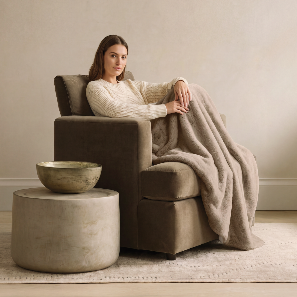 Lush Plush Oversized Throw Blanket